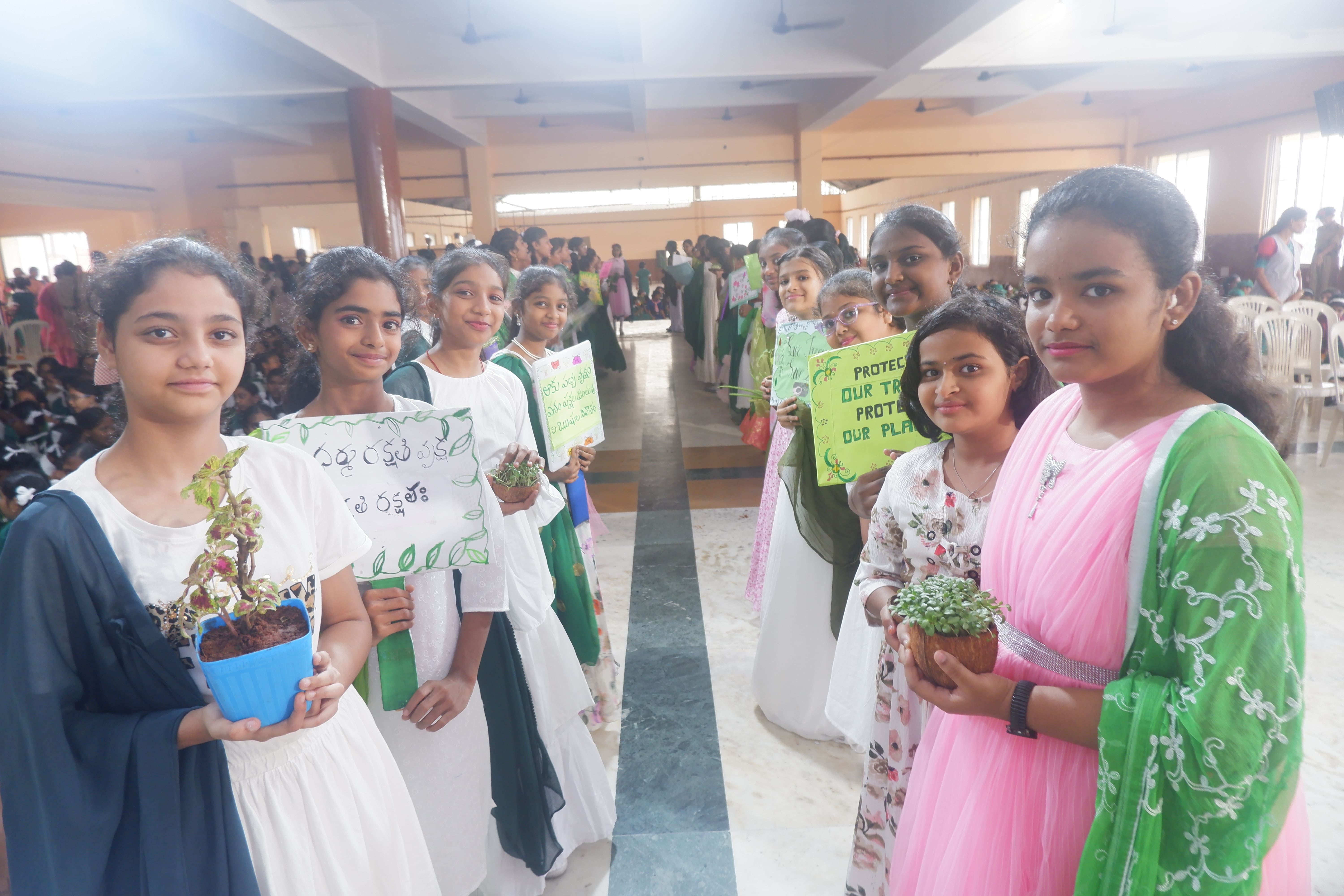 GREEN HOUSE DAY-VANAMOHATSAV-INAUGRAL OF ECO CLUB-2024