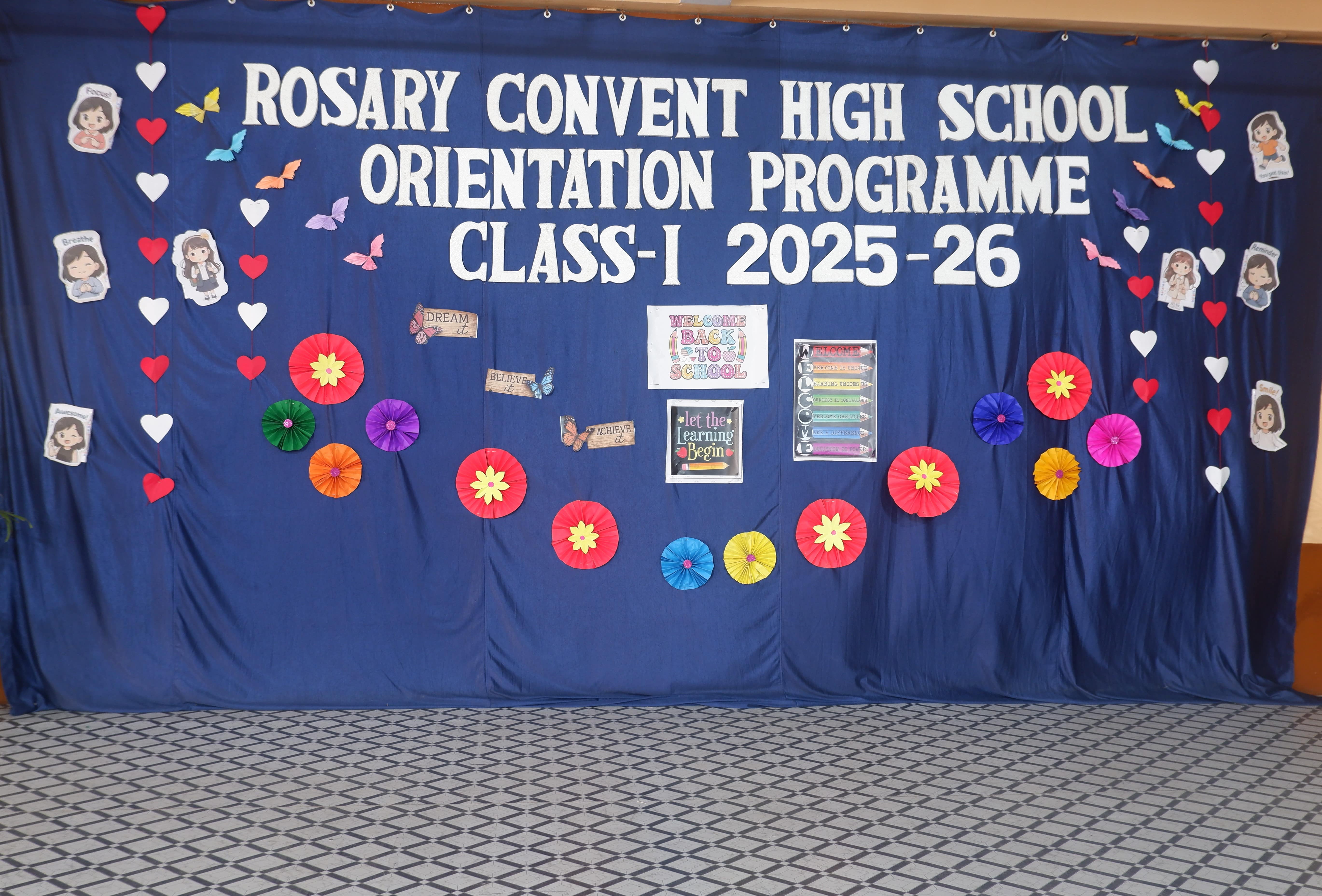 PARENT ORIENTATION PROGRAMME FOR CLASS I 