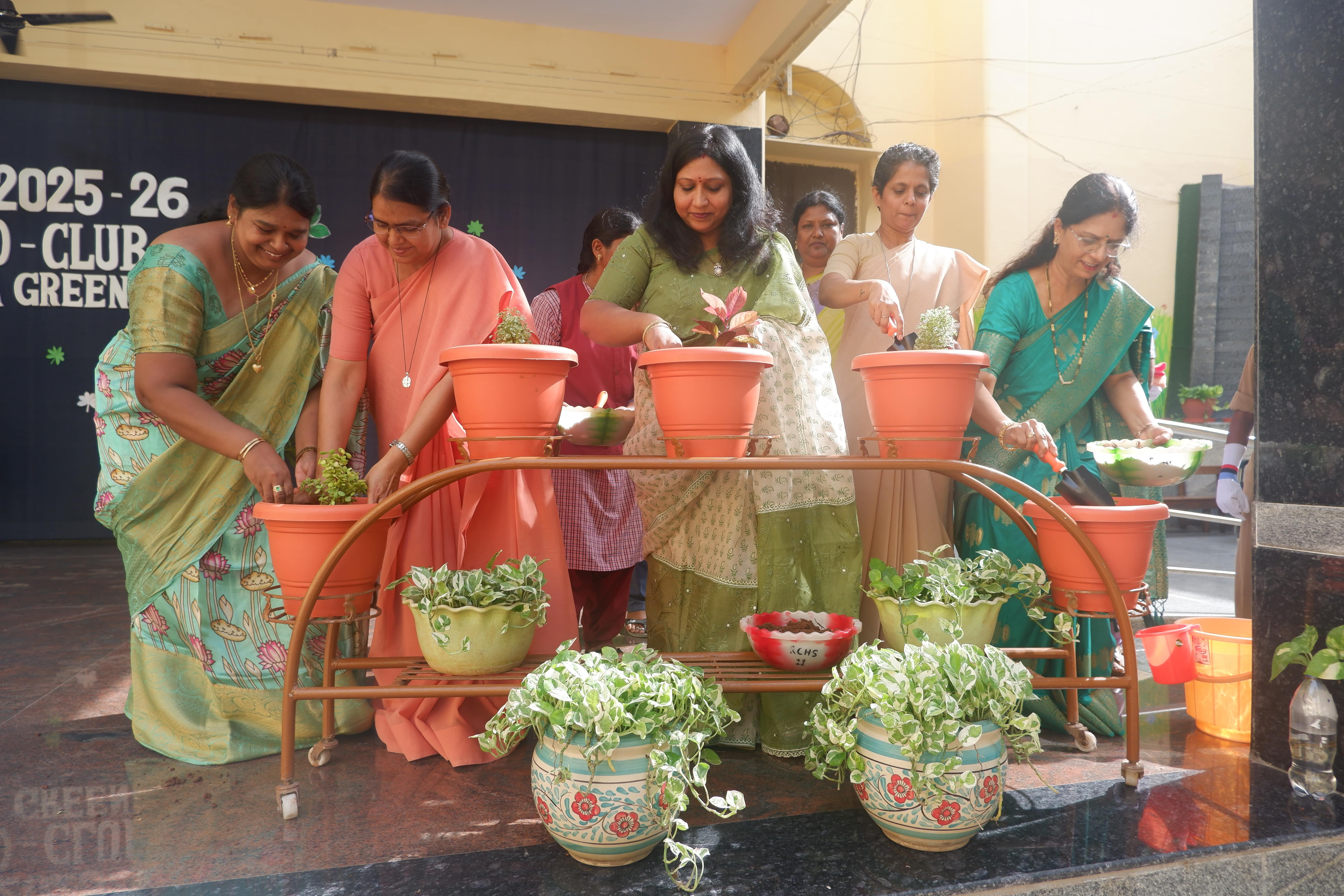 GREEN HOUSE DAY, VANAMAHOTSAV, ECO CLUB PROGRAM 2025